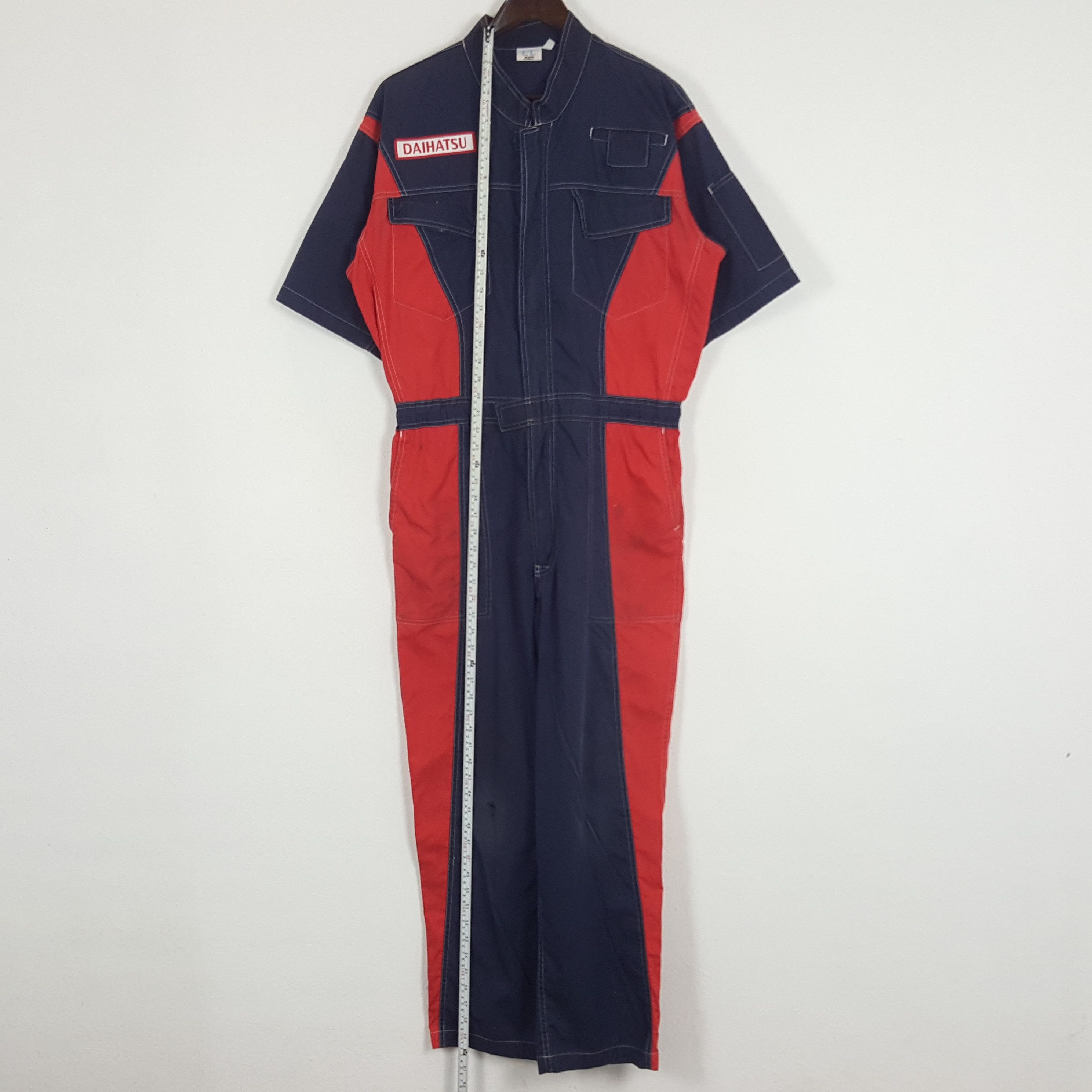 Japanese Brand × Vintage Vintage Daihatsu Japanese Coverall Jumpsuit Jacket Size US L / EU 52-54 / 3 - 9 Thumbnail