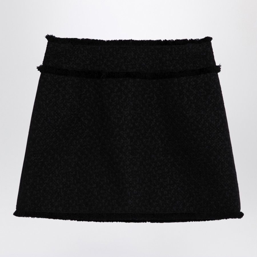 Dolce & Gabbana o1d2blof0824 Mini Skirts in Black Size 27" / US 4 / IT 40 - 1 Thumbnail