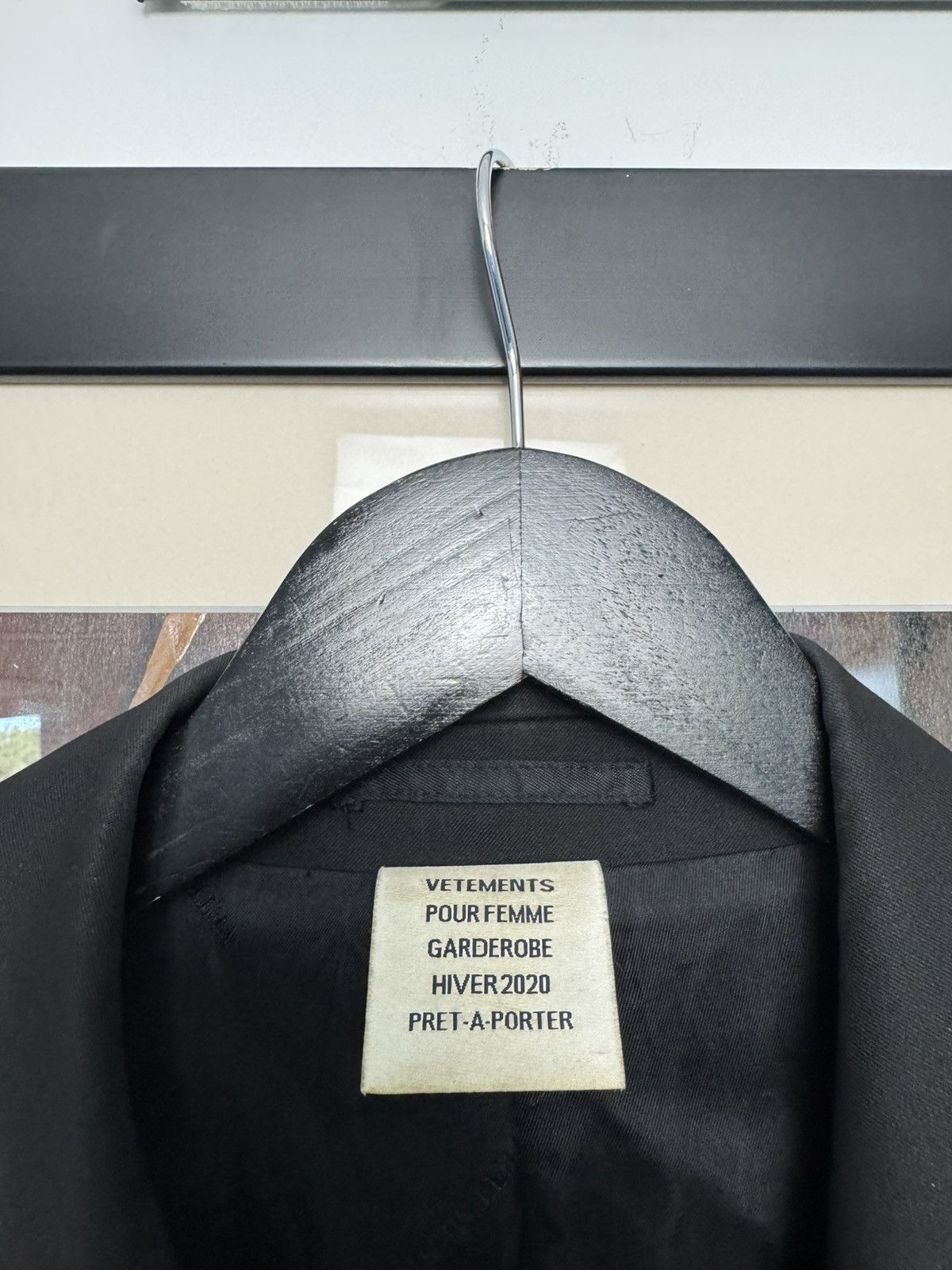 Vetements Vetements AW20 Anarchy Black Sleeve Split Blazer Jacket Rare Size US M / EU 48-50 / 2 - 7 Thumbnail