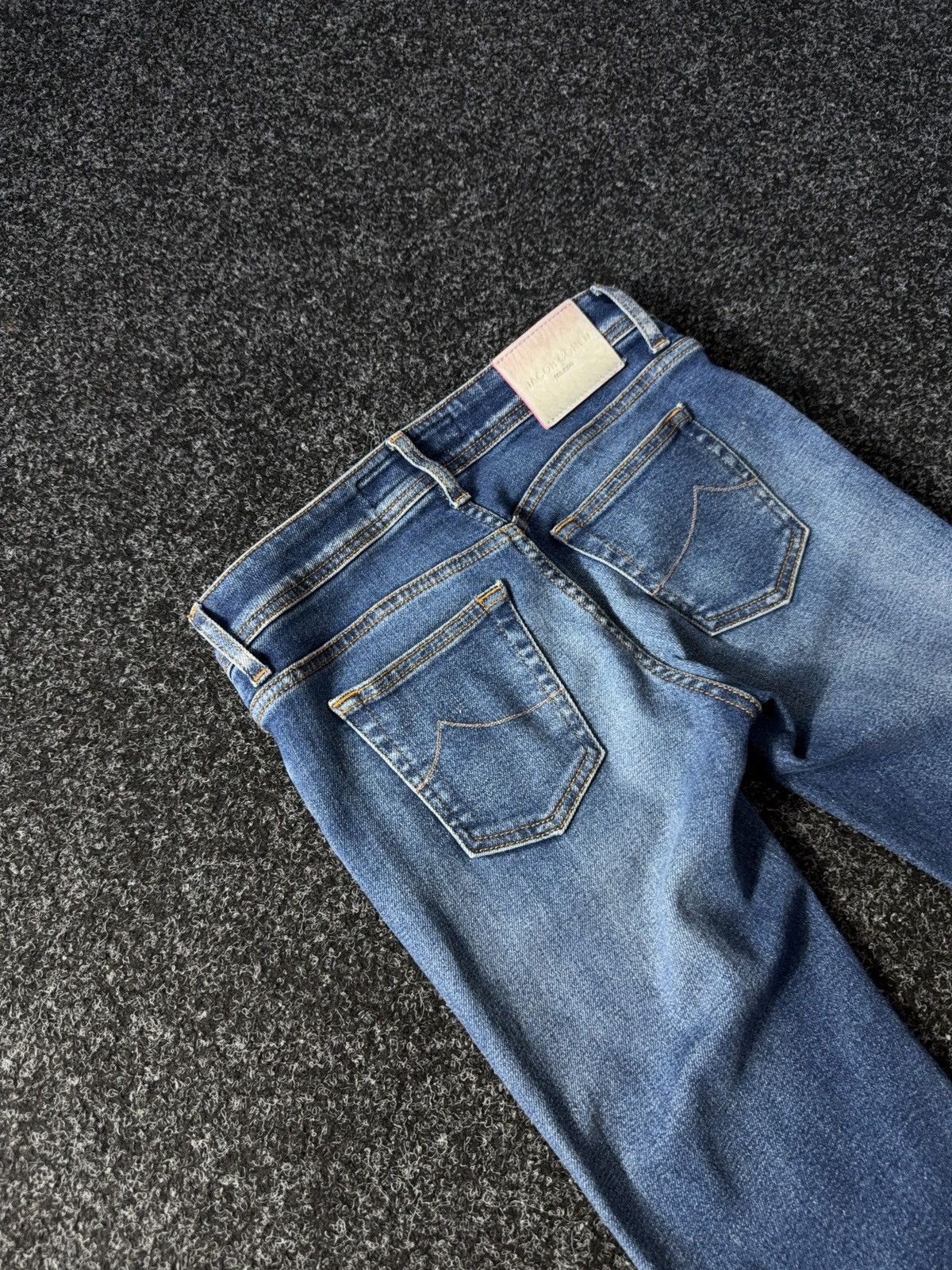 Designer × Jacob Cohen Vintage Jacob Cohen Luxury flared Denim Pants Jeans Size 25" / US 0 / IT 36 - 11 Thumbnail