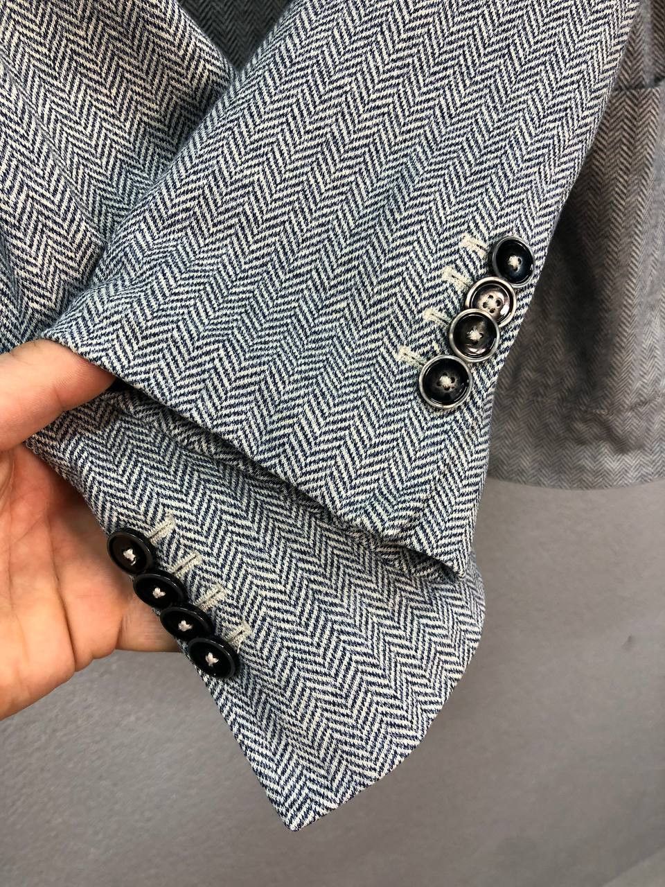 Circolo 1901 Circolo1901 linen mens blazer jacket size 58 / XL Size 54R - 5 Thumbnail