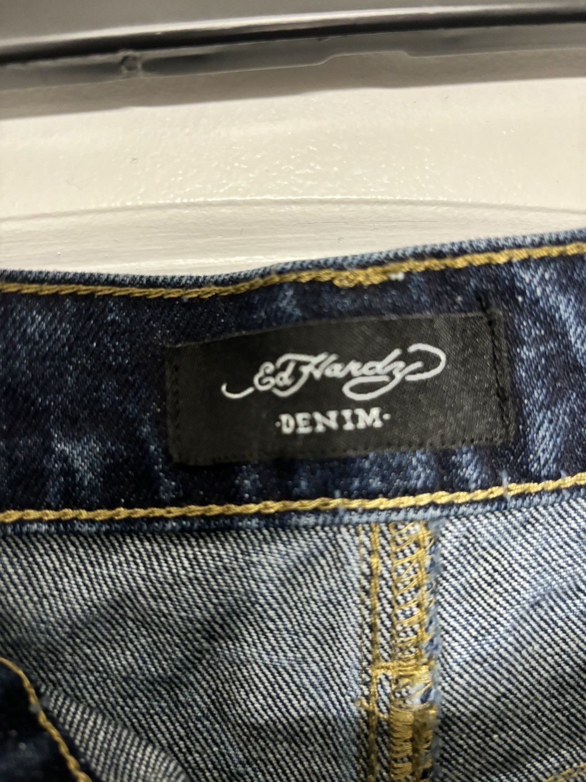 Ed Hardy Ed Hardy Denim Shorts Size US 36 / EU 52 - 4 Thumbnail