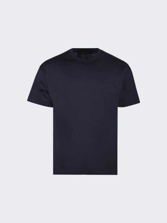 Givenchy o1mle0326 Standard Short Sleeve Tee Shirt in Dark Blue Size US S / EU 44-46 / 1 - 1 Thumbnail