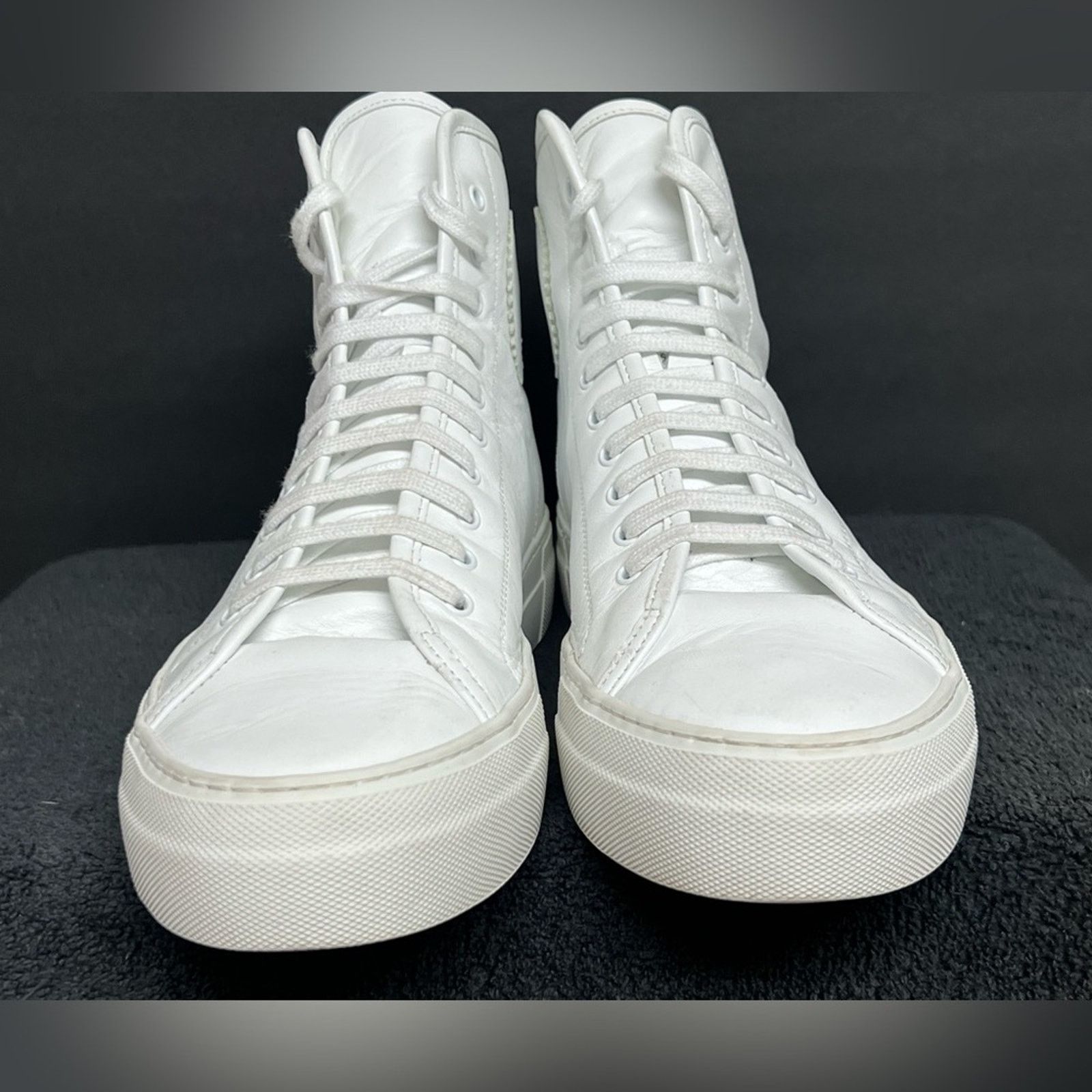 Common Projects Common Projects Woman Leather Tournament High Eu 40 US 10.5 Size US 10.5 / IT 40.5 - 3 Thumbnail