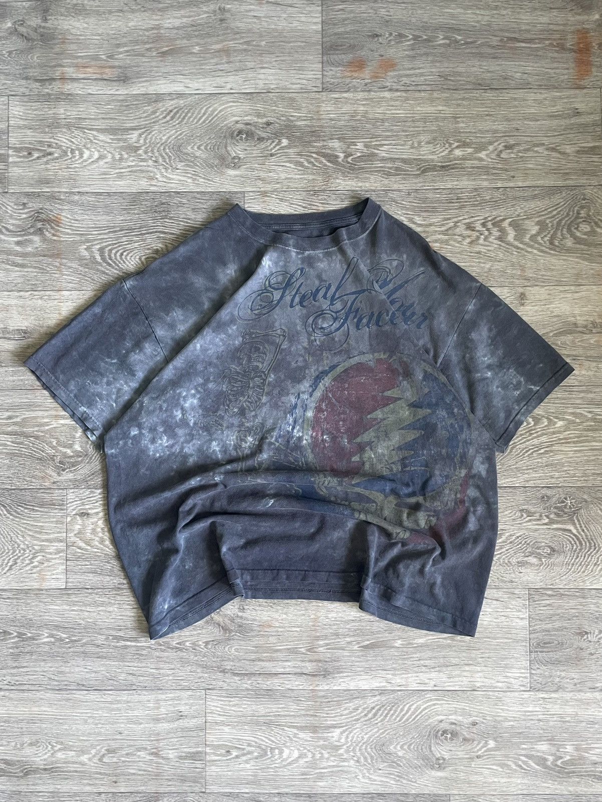 Liquid Blue Vintage 2000s Grateful Dead Liquid Blue Tie Dye T-shirt Size US XXL / EU 58 / 5 - 1 Thumbnail