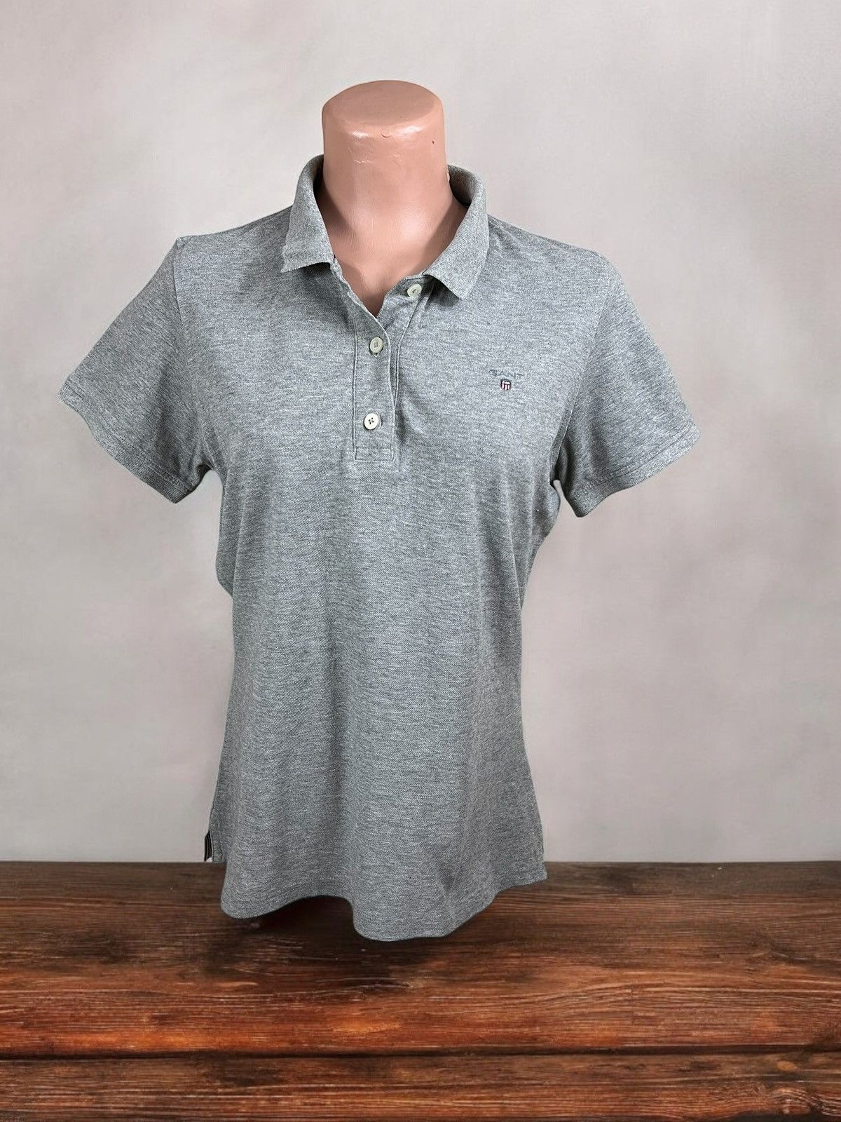 Gant GANT grey polo shirt size L Size L / US 10 / IT 46 - 1 Thumbnail