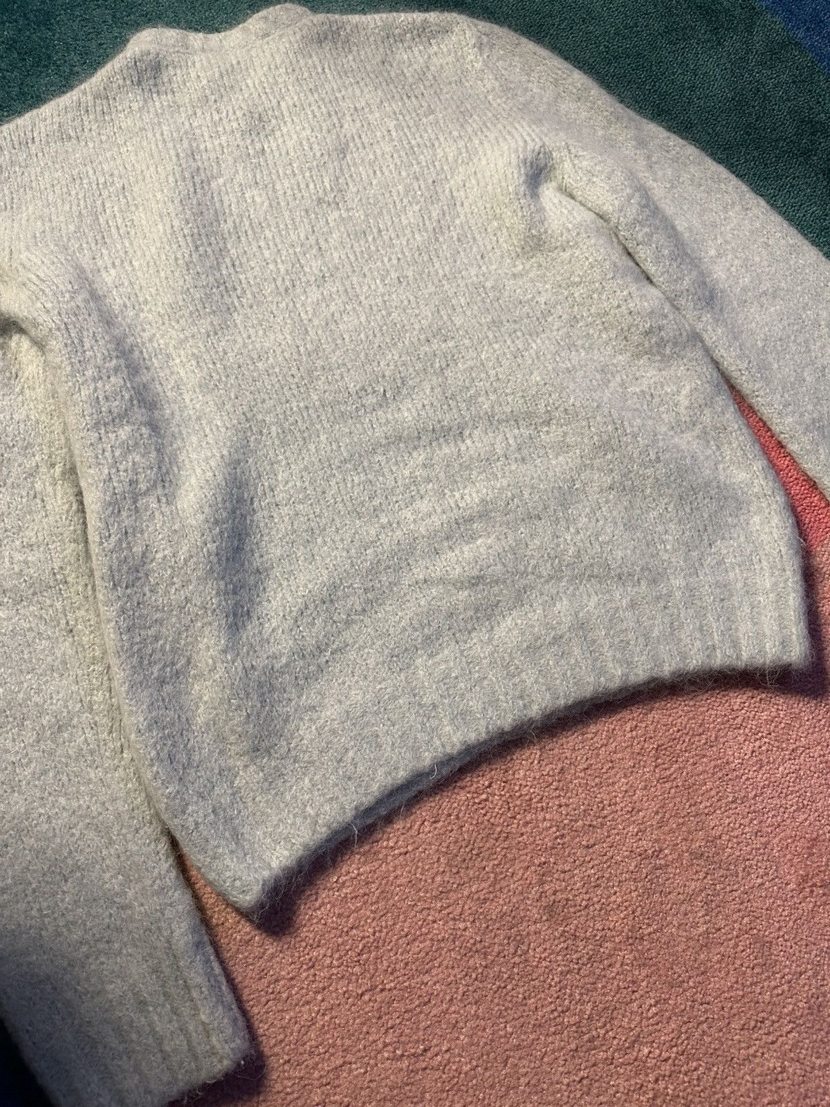 A.P.C. A.P.C Lucci Sweater Pale Green Size US L / EU 52-54 / 3 - 5 Thumbnail