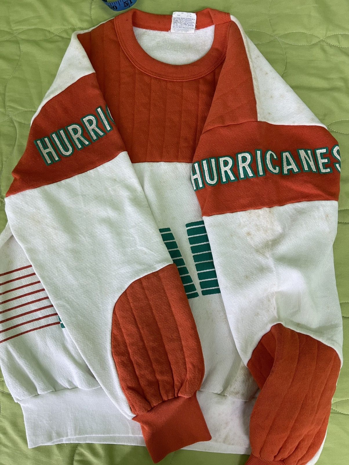 Chalk Line Vintage Miami Hurricanes Basketball Sweatshirt Size US S / EU 44-46 / 1 - 12 Thumbnail
