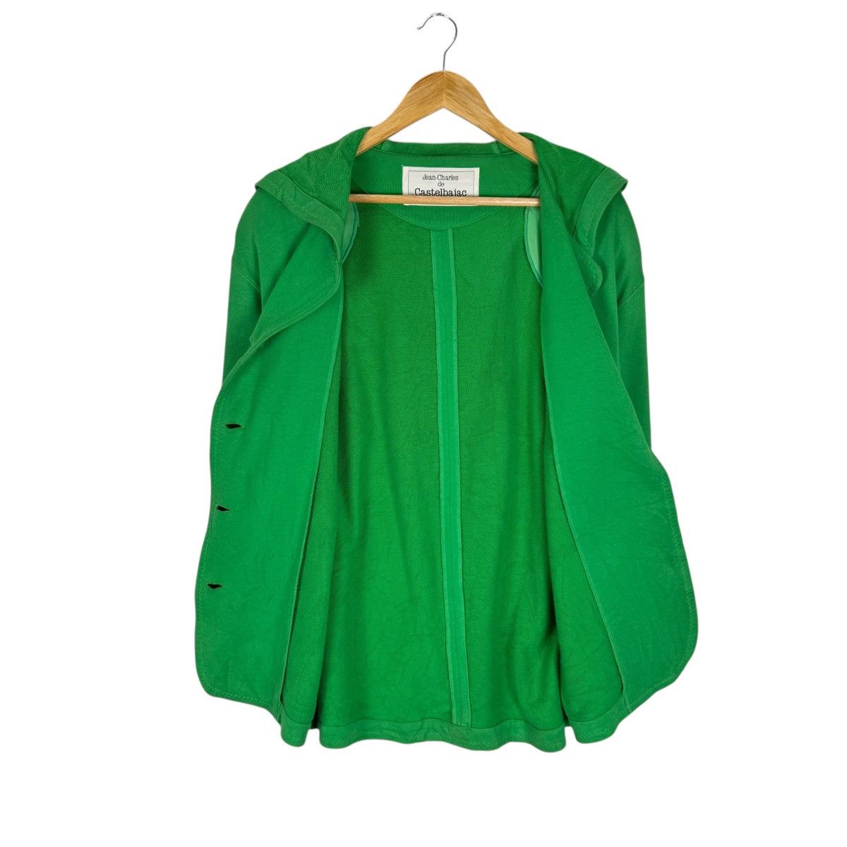 Jean Charles De Castelbajac 🌟JC CASTELBAJAC HOODIE BUTTON CARDIGAN Size M / US 6-8 / IT 42-44 - 8 Thumbnail