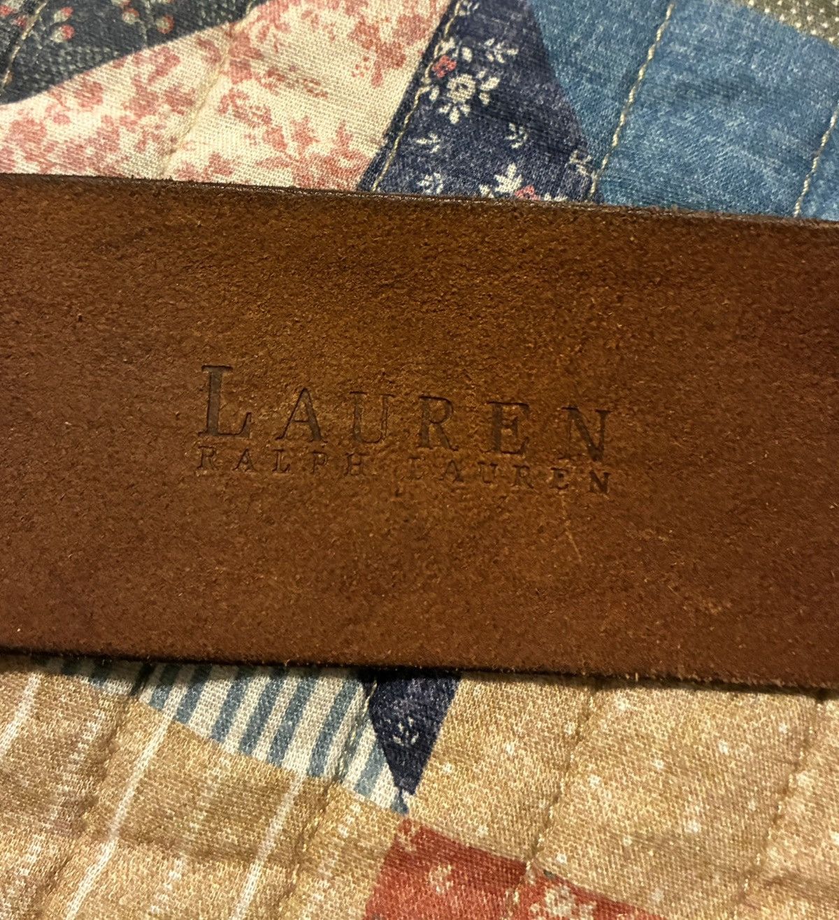 Ralph Lauren RALPH LAUREN WOMEN’S LEATHER BELT- SIZE MEDIUM (30”-36”) Size ONE SIZE - 10 Thumbnail