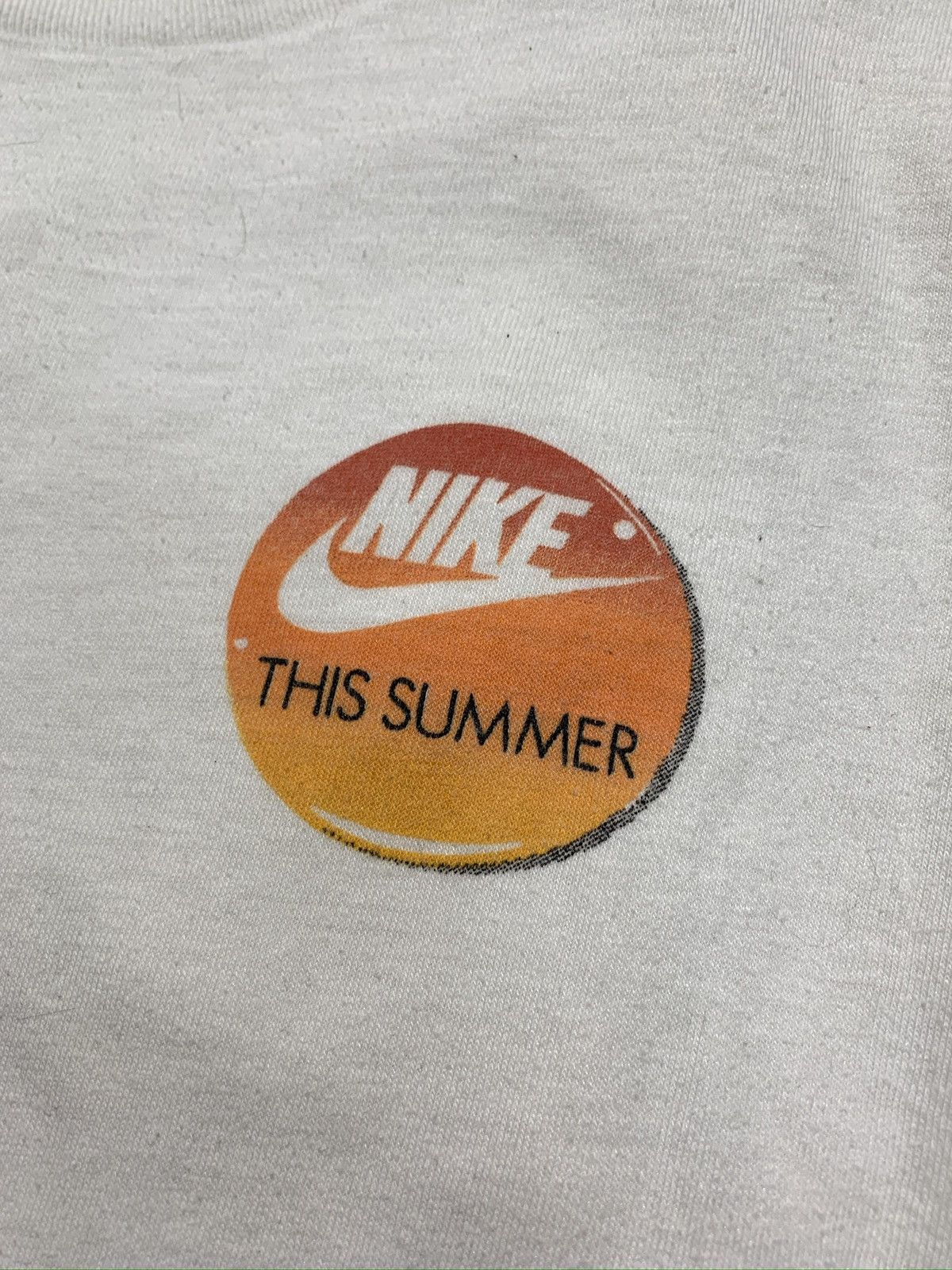 Nike Vintage 1990’s Nike “This Summer” Sporting Event T-Shirt Size US M / EU 48-50 / 2 - 4 Thumbnail