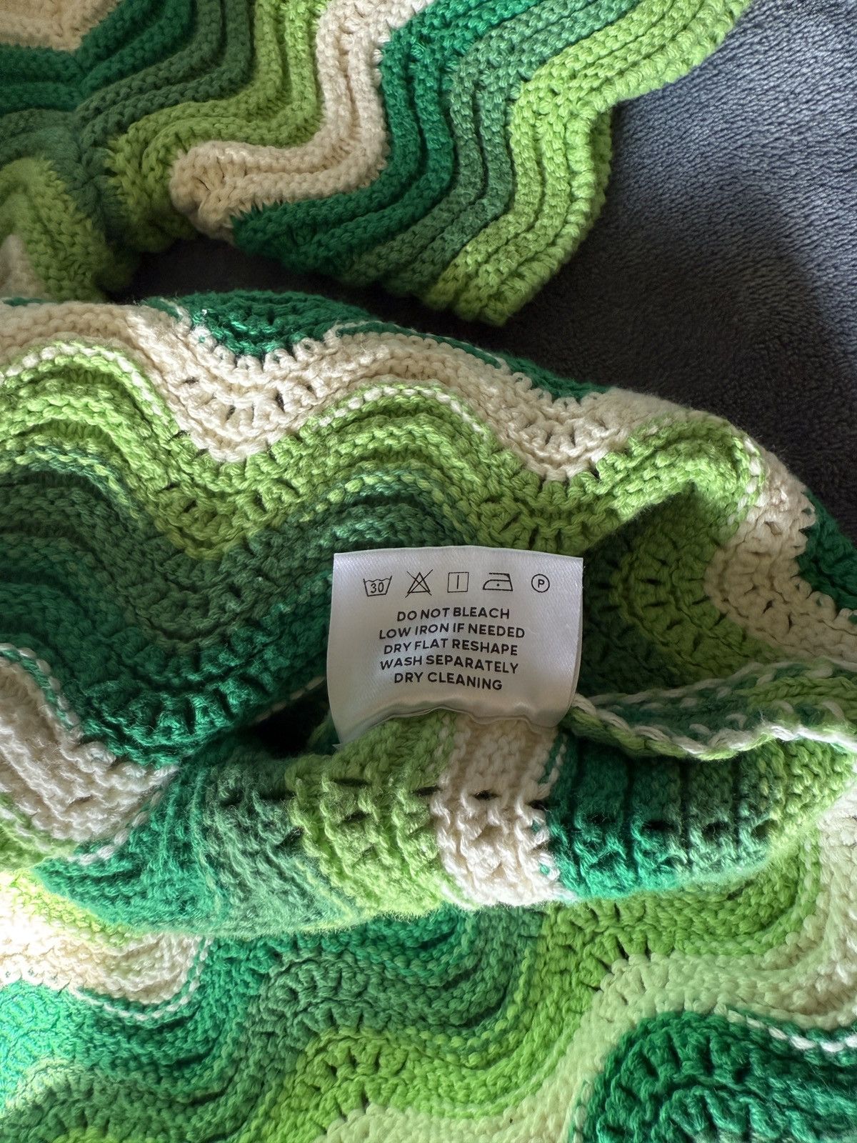YITAI Yitai Emerald Crotchet Knit Button Up Size US M / EU 48-50 / 2 - 5 Thumbnail