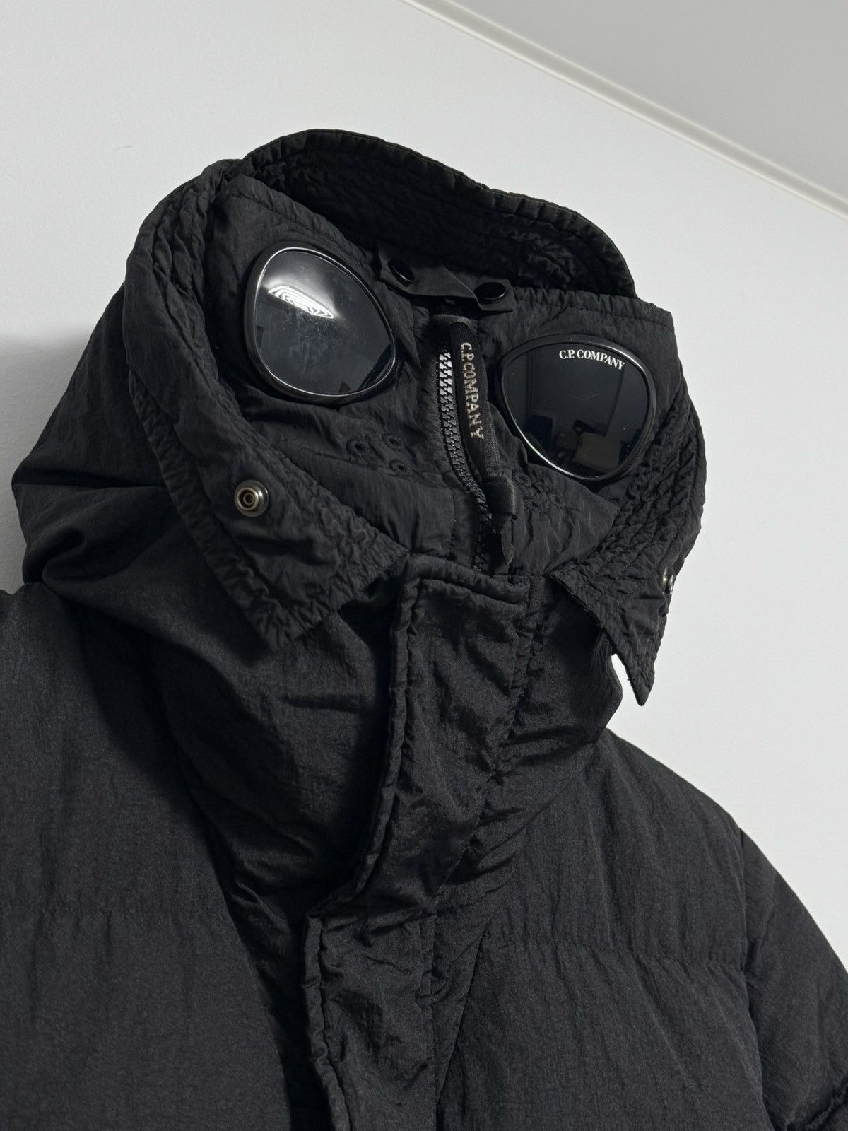 C.P. Company C.P. Company Jacket Kids Size 10 Down Black Puffer Hooded Size US XS / EU 42 / 0 - 4 Thumbnail