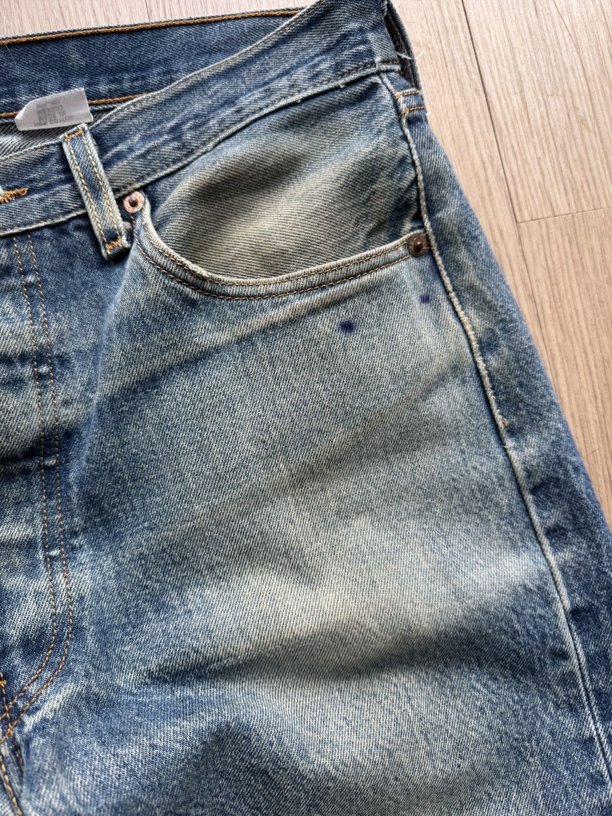 Levi's Beautiful Faded Vintage Faded Levis 501 Size US 32 / EU 48 - 4 Thumbnail