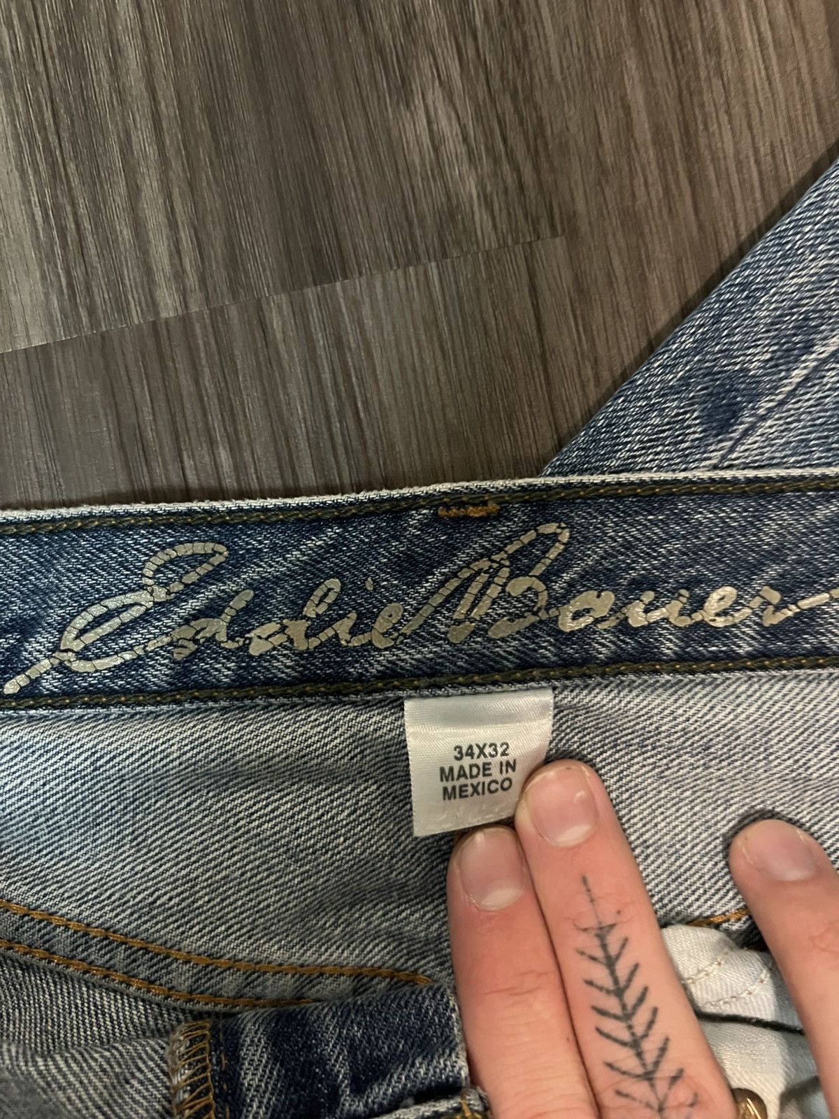 Eddie Bauer Vintage Distressed Eddie Bauer Jeans Size US 34 / EU 50 - 4 Thumbnail