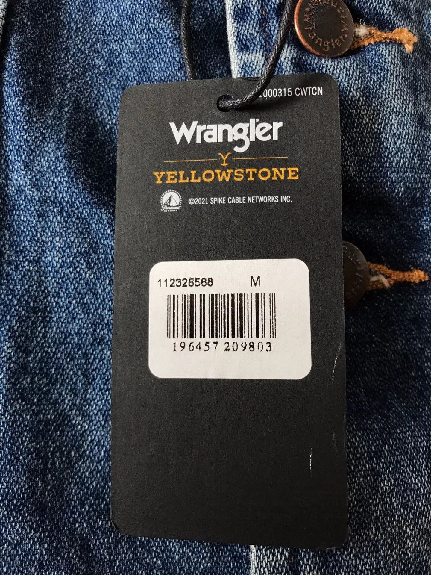 Wrangler Wrangler x Yellowstone Denim Vest. Size US M / EU 48-50 / 2 - 8 Thumbnail