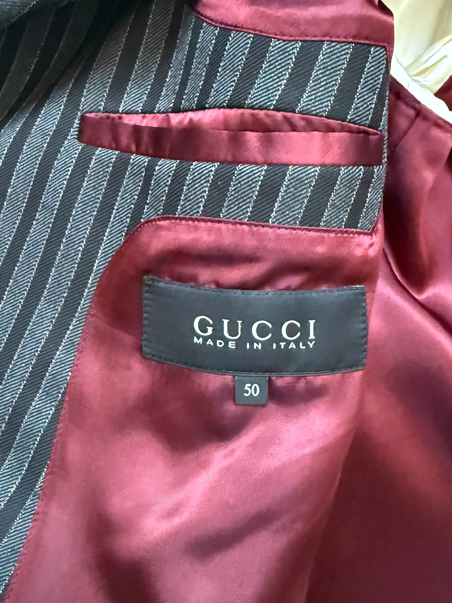 Gucci STRIPPED WOOL COAT BY TOM FORD Size US M / EU 48-50 / 2 - 4 Thumbnail