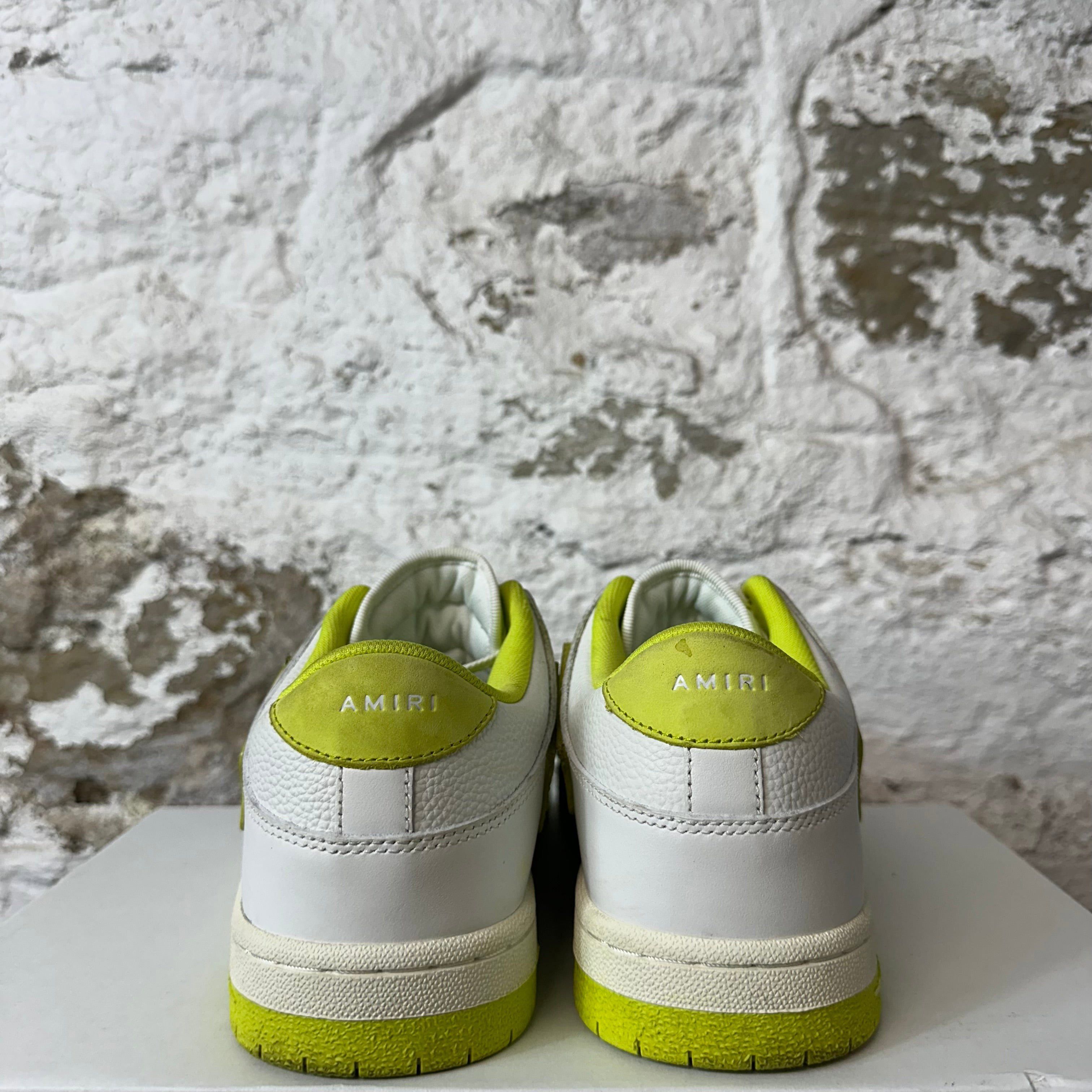 Amiri Amiri Yellow Skeleton White Sneaker Sz 10 (43) Size US 10 / EU 43 - 6 Thumbnail