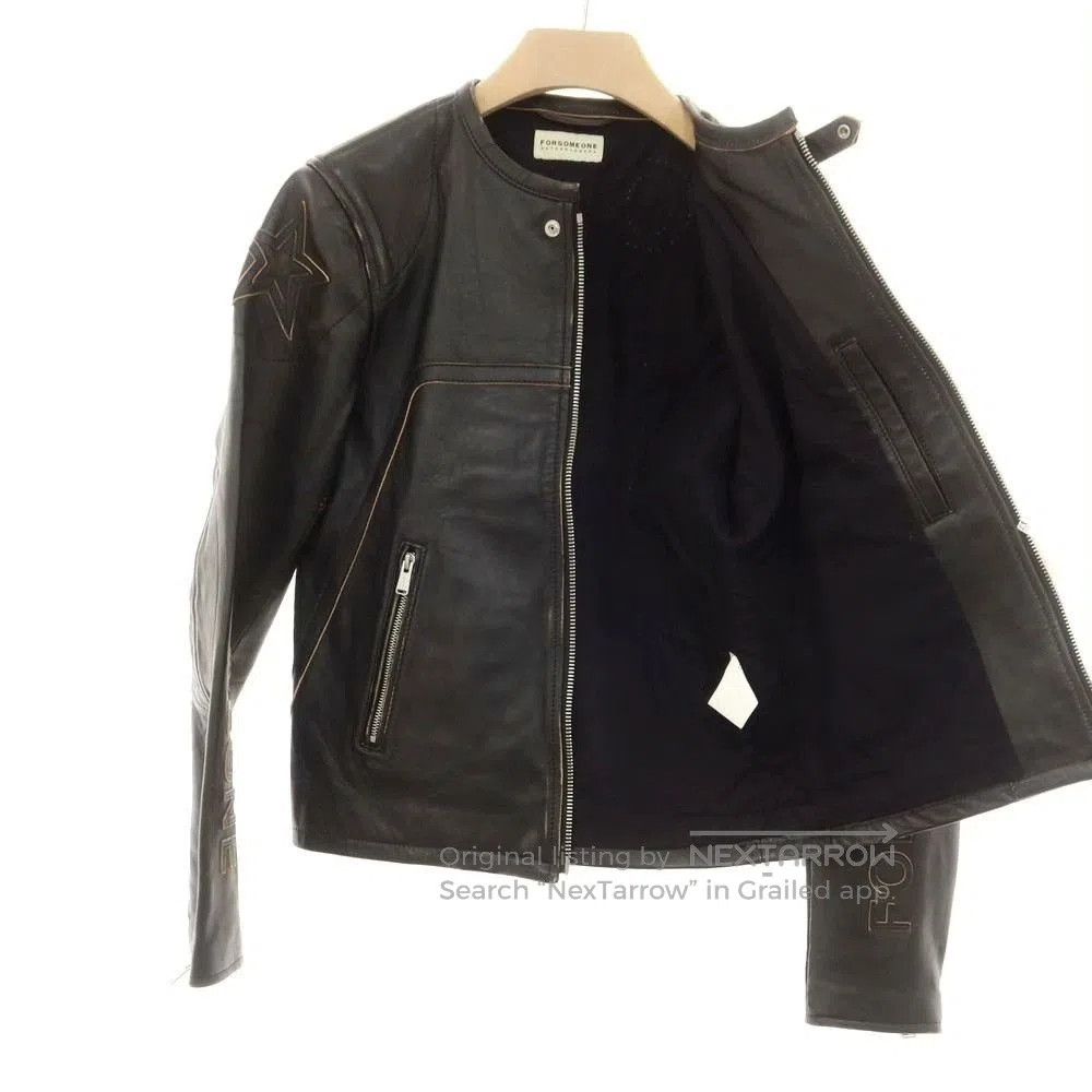 Other FORSOMEONE Men's Goat Leather Blouson. Size US S / EU 44-46 / 1 - 4 Thumbnail