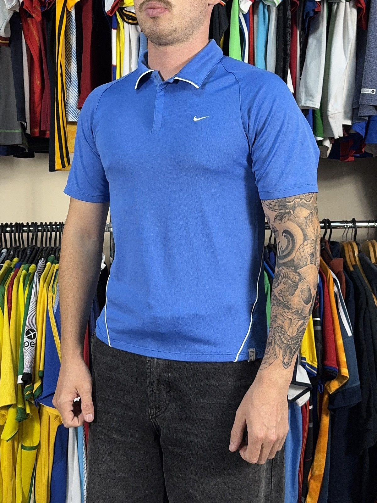 Nike Nike Roger Federer Tennis Roland-Garros 2006 Vintage Polo Size US S / EU 44-46 / 1 - 2 Thumbnail