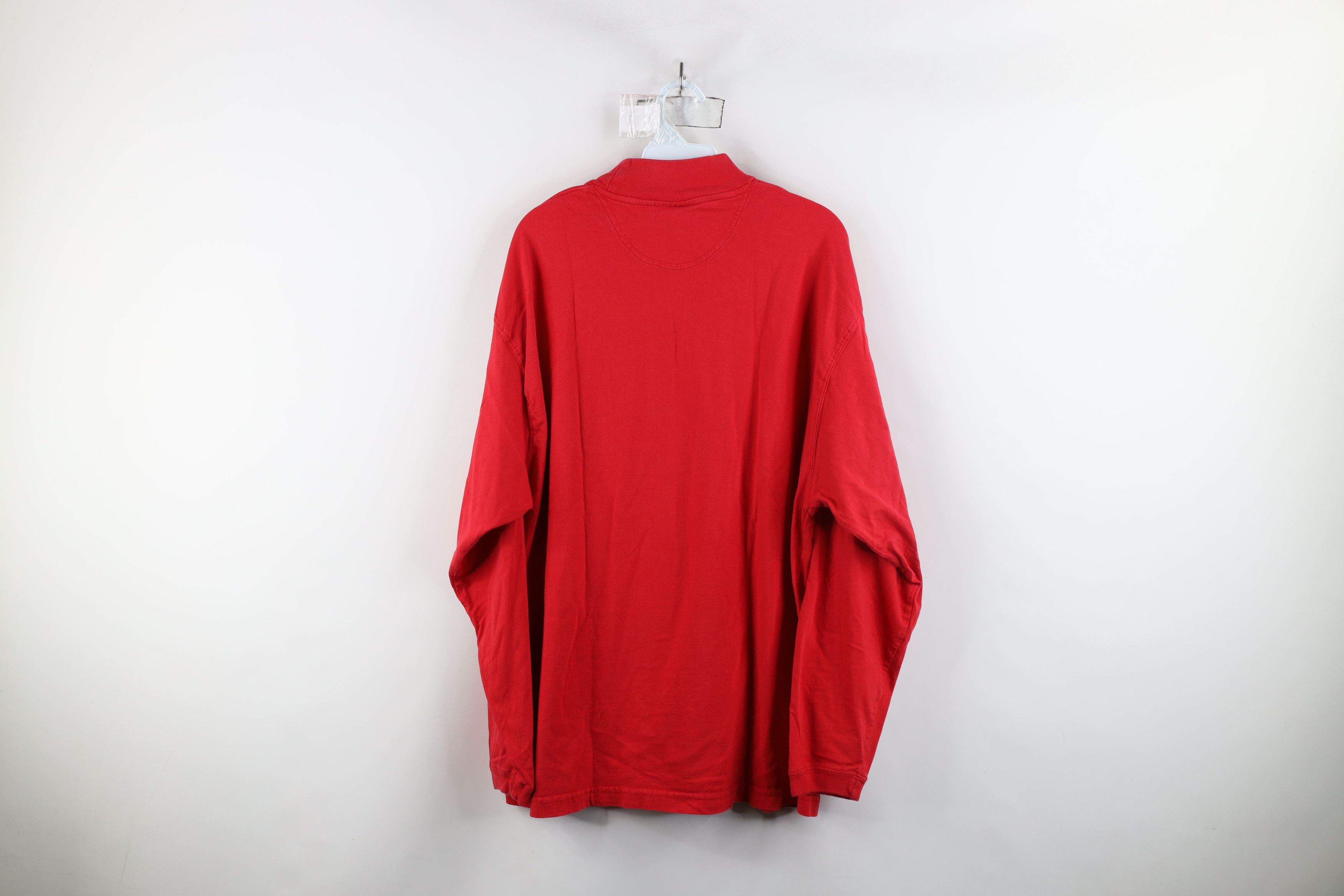 Vintage Vintage 90s State University Mock Neck Long Sleeve T-Shirt Size US L / EU 52-54 / 3 - 9 Thumbnail