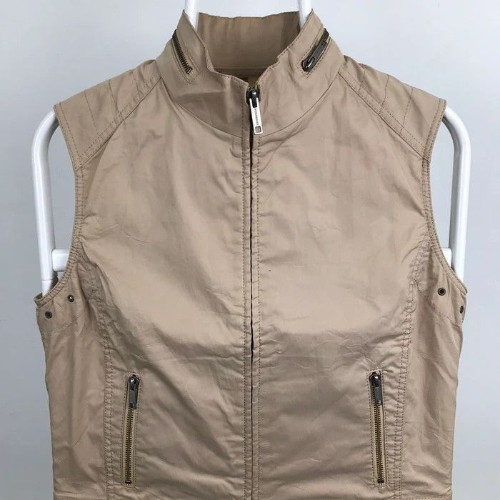 Burberry (SY0098) LADIES BURBERRY LONDON VEST JACKET Size M / US 6-8 / IT 42-44 - 3 Thumbnail