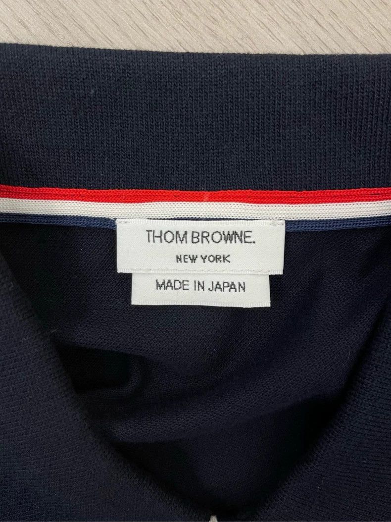 Thom Browne Thom Browne Polo collar short sleeves Size US XS / EU 42 / 0 - 5 Thumbnail