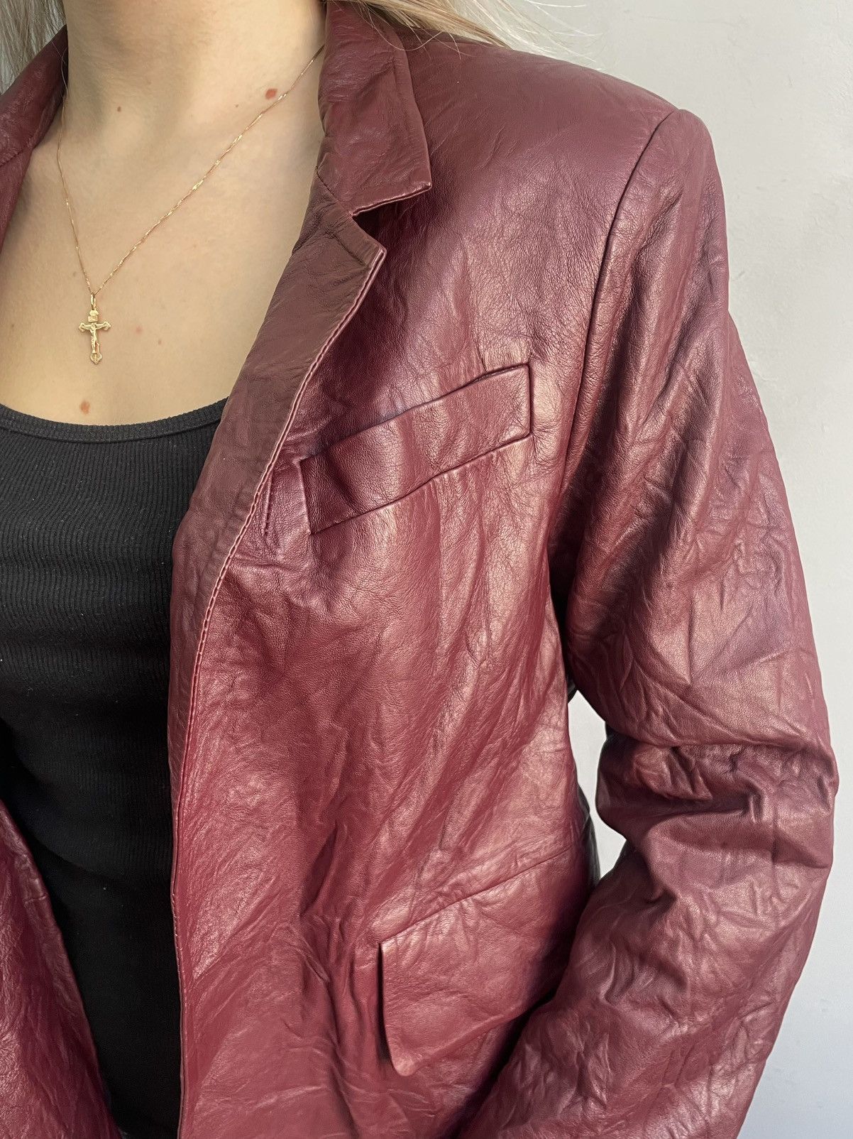 Zadig & Voltaire Zadig & Voltaire avant garde leather blazer designer Size S / US 4 / IT 40 - 6 Thumbnail