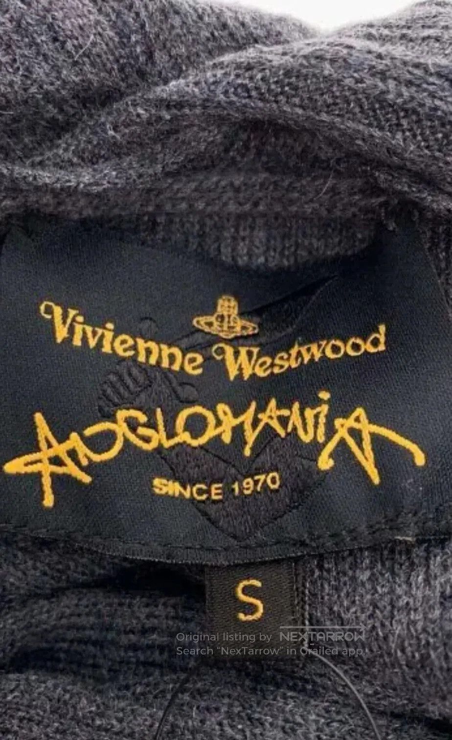 Vivienne Westwood Vivienne Westwood Anglomania Gray Long Sweater. Size S / US 4 / IT 40 - 3 Thumbnail