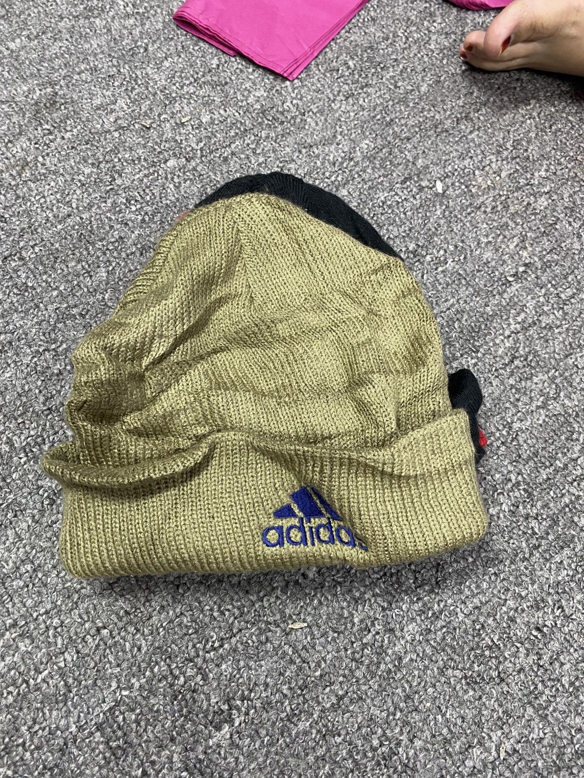 Adidas Bundle sale 3 pc Adidas beanies mix patern Size ONE SIZE - 5 Thumbnail