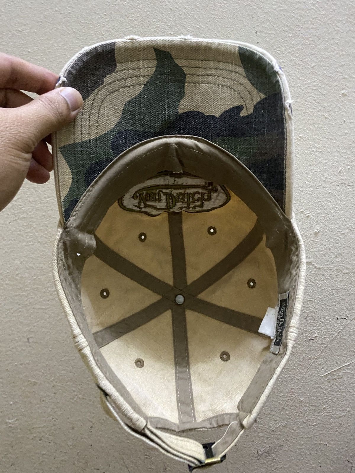 Vintage Vintage Von Dutch Eric Bostrom Hats Distressed Design Size ONE SIZE - 5 Thumbnail