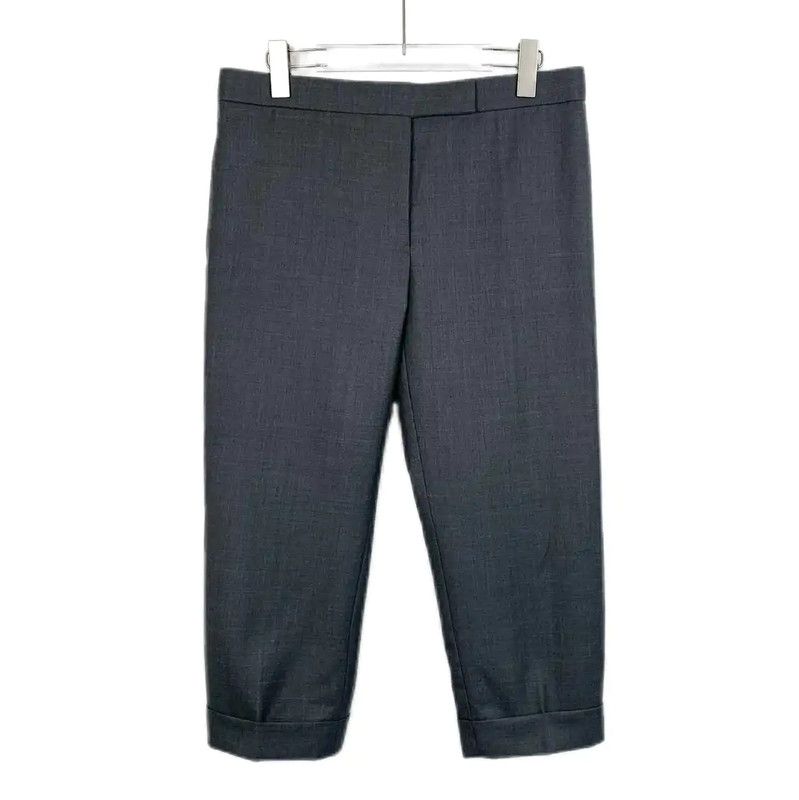 Thom Browne Women's Casual Pants in Dark Gray 0089