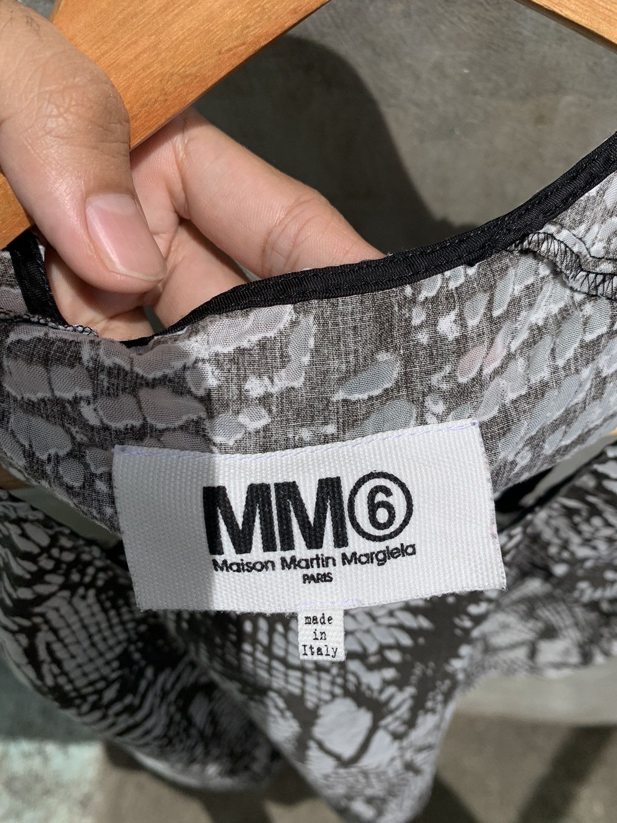 MM6 Snakeskin Sleeveless Top Size XS / US 0-2 / IT 36-38 - 7 Thumbnail
