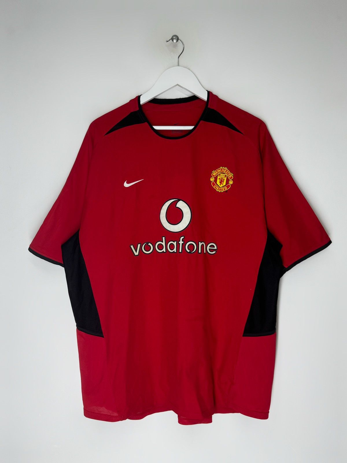 Nike Nike Manchester United 2002-04 Home Football Shirt Jersey Size US XL / EU 56 / 4 - 1 Thumbnail