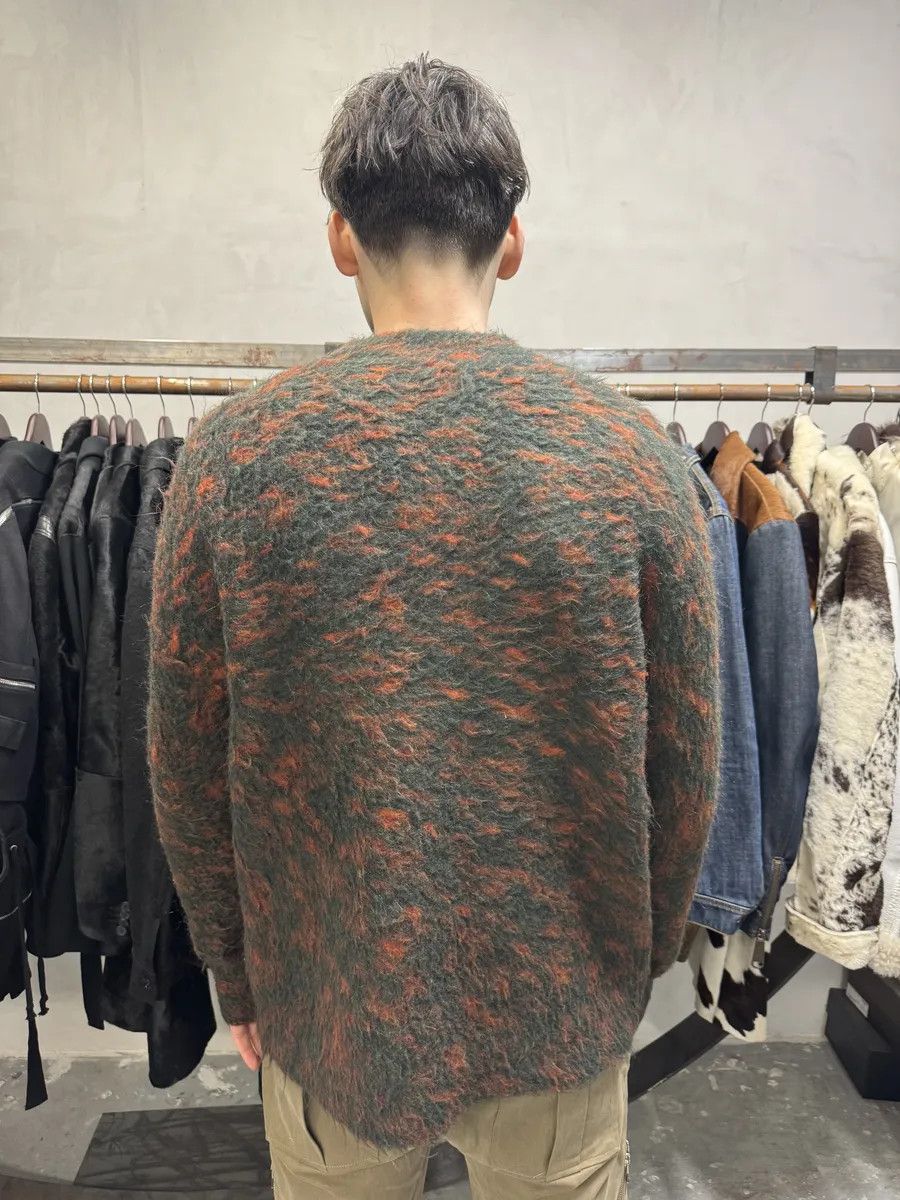 Acne Studios AW2021 Acne Studios Brushed Jacquard Mohair Crew Knit Size US L / EU 52-54 / 3 - 4 Thumbnail