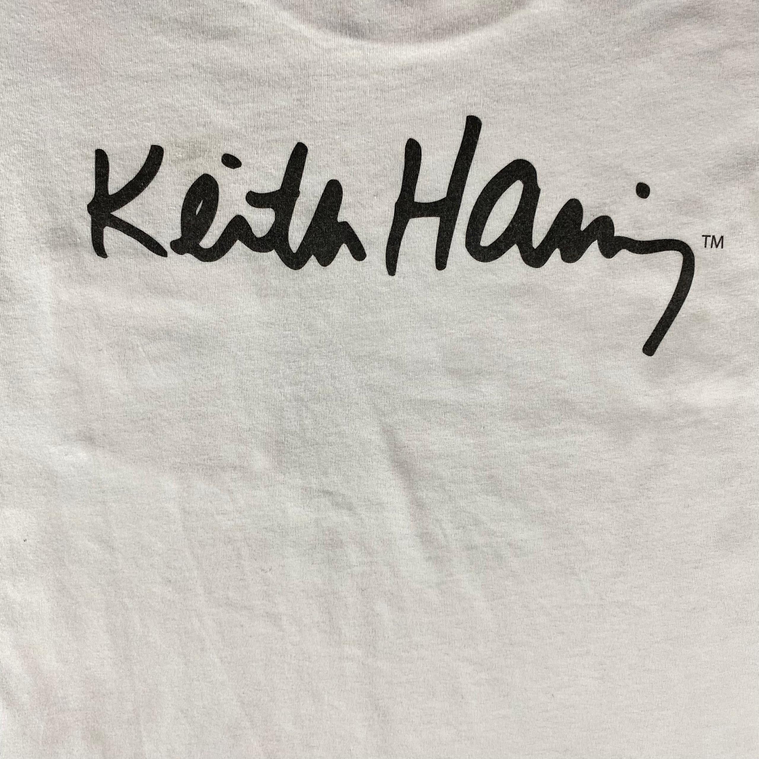 Keith Haring Vintage Keith Haring Single Pocket Tshirt Size US M / EU 48-50 / 2 - 10 Thumbnail