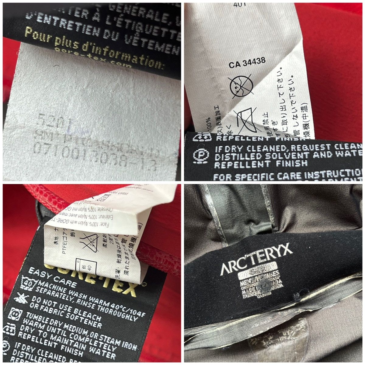 Arc'teryx Vintage Arcteryx Aplha LT Gore-Tex Pro Shell Red Jacket Size US S / EU 44-46 / 1 - 23 Thumbnail