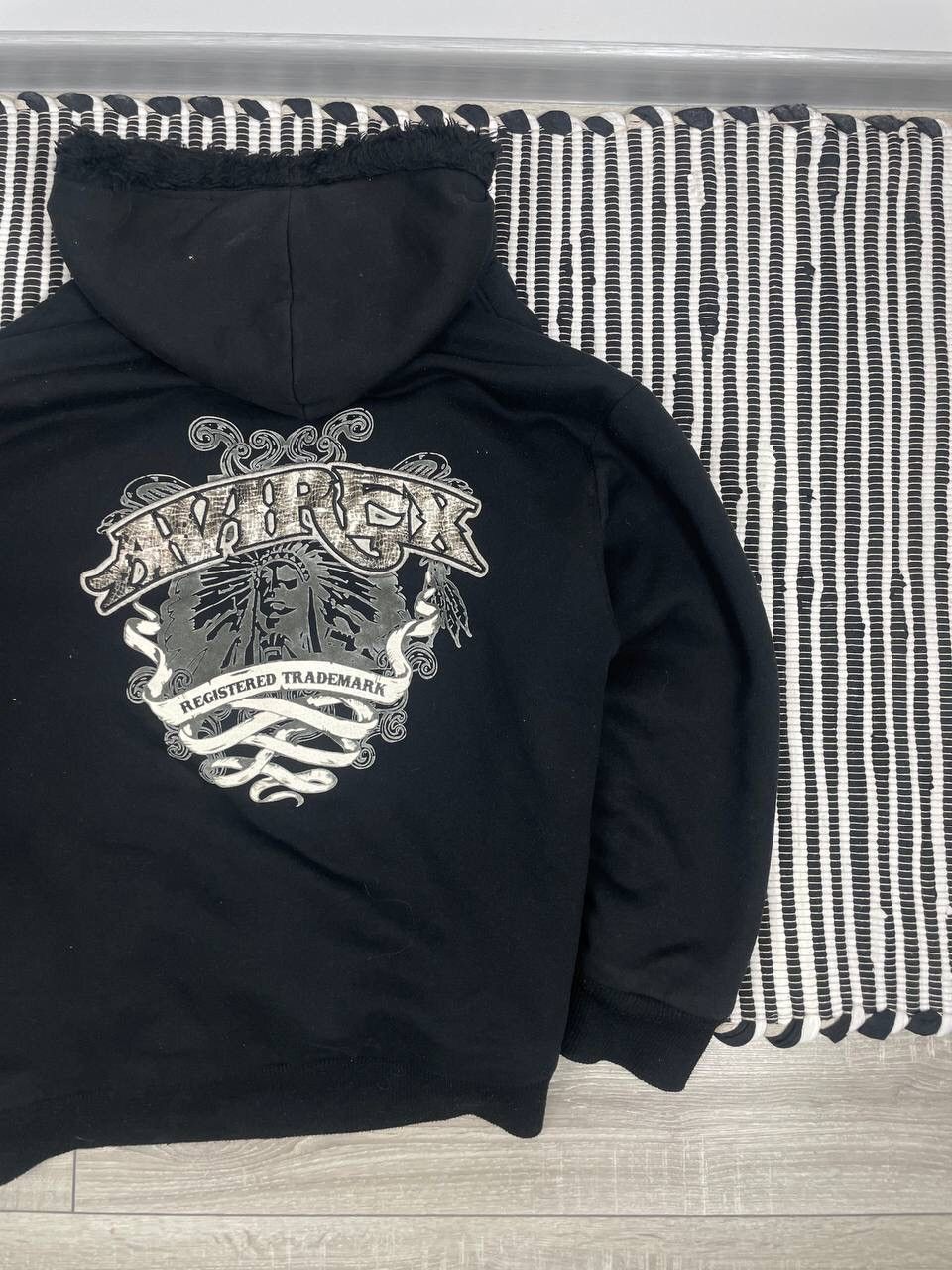 Other Vintage Avirex Furry Reversible Zip Up Hooded Jacket Y2K Size US XXL / EU 58 / 5 - 3 Thumbnail
