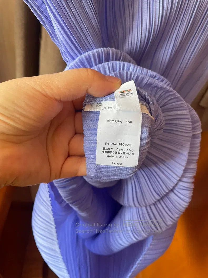 Issey Miyake Issey Miyake Blue Dress Size L / US 10 / IT 46 - 5 Thumbnail