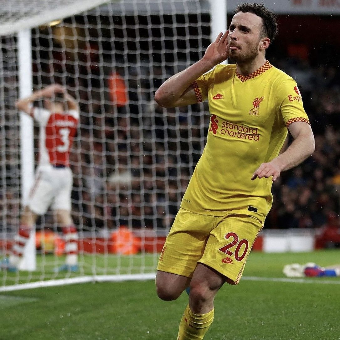 Nike Liverpool 2021-2022 Third Jersey Diogo Jota Size US L / EU 52-54 / 3 - 12 Thumbnail