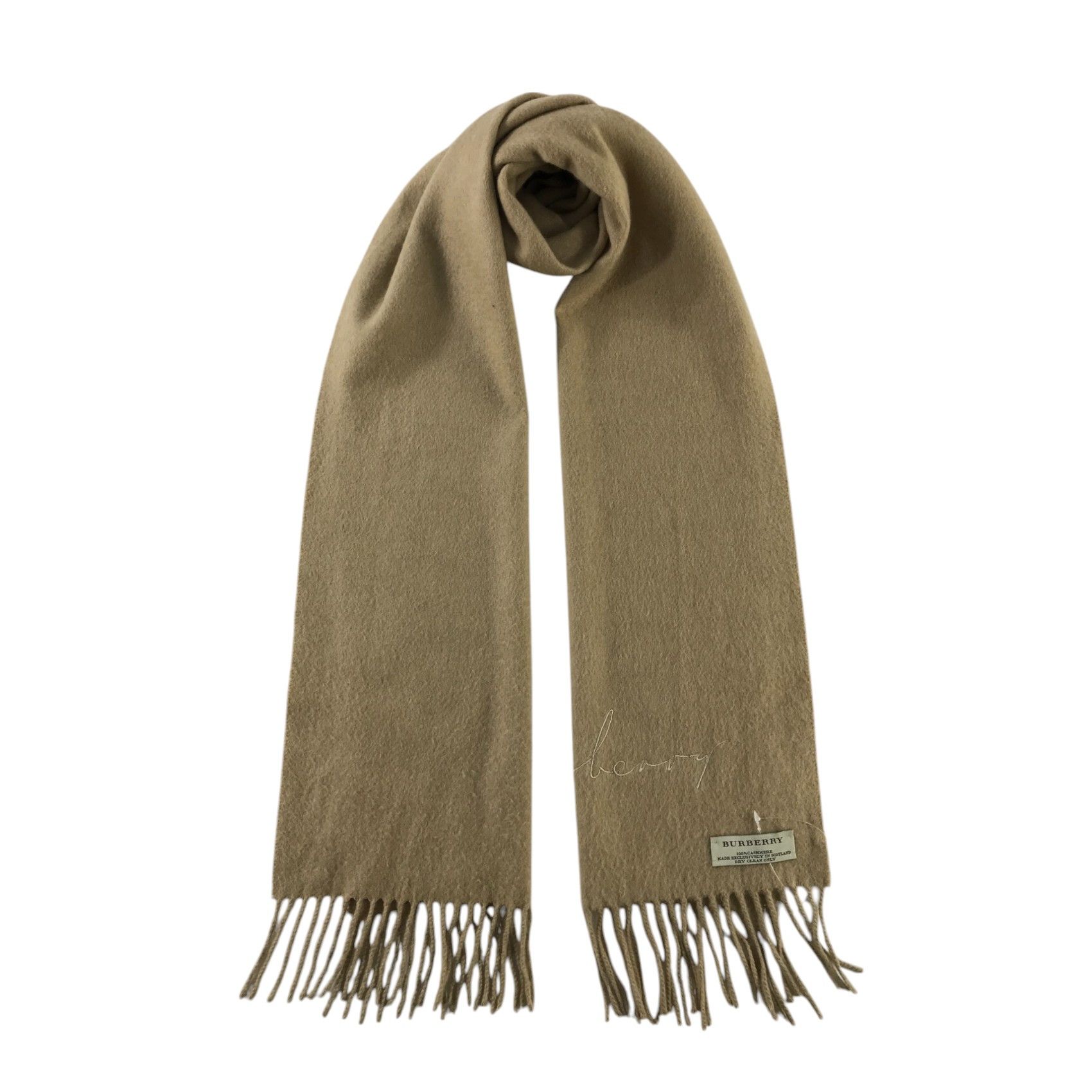 Burberry × Vintage Burberry Scarf / Muffler / Neckwear - WW1838 Size ONE SIZE - 1 Thumbnail