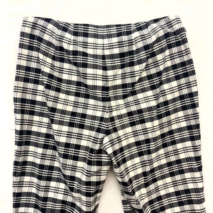 Talbots Talbots Sutton Black & White Plaid Side Zip Ankle Pant Womens Size 4P PETITE Size 27" / US 4 / IT 40 - 5 Thumbnail