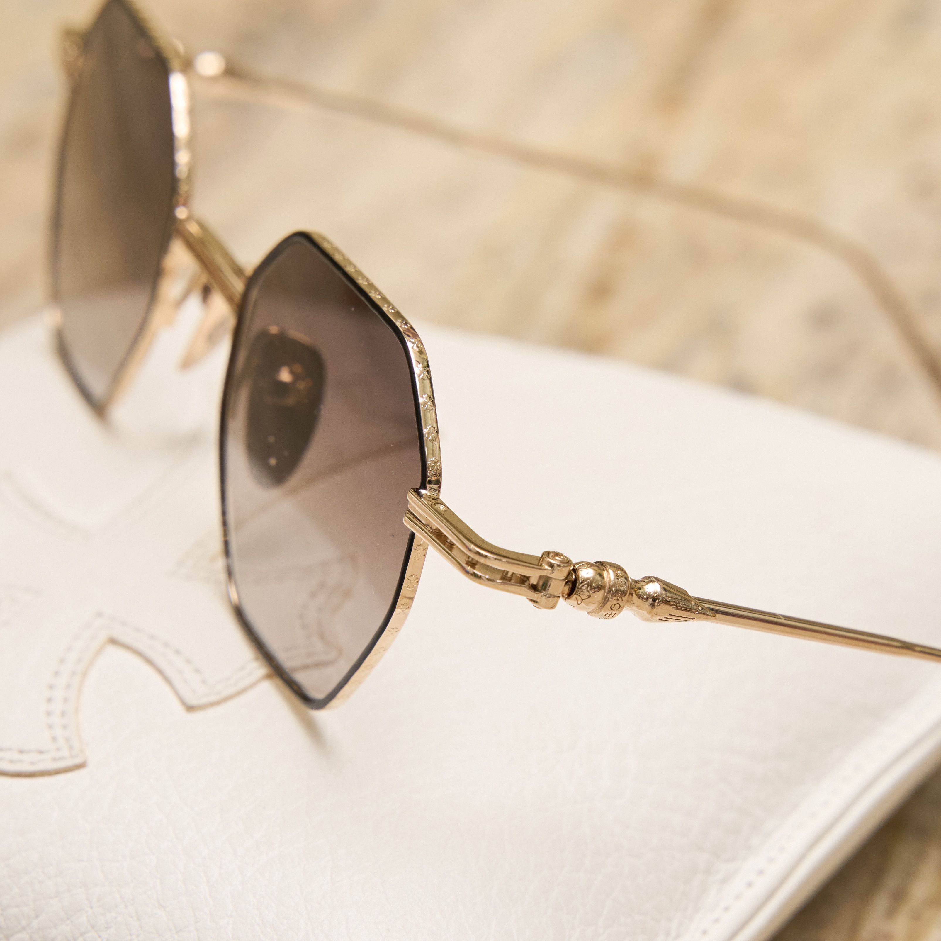 Chrome Hearts CHROME HEARTS EVACULATION Matte Black/Gold Plated-Dark Gray Size ONE SIZE - 4 Thumbnail