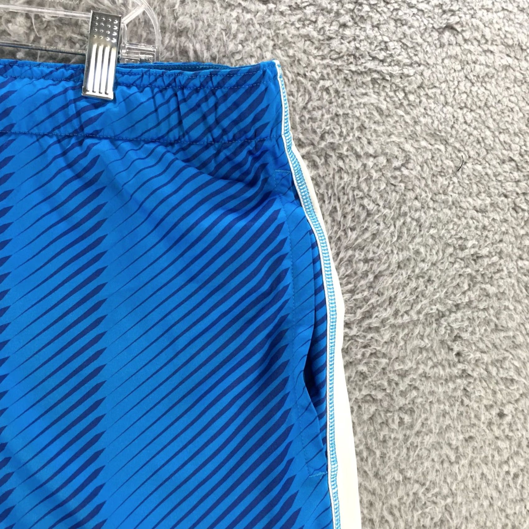 Nike Nike Sports Sweat Shorts Mens XL Blue High Rise Pull On Elastic Waist Pockets Size US 36 / EU 52 - 2 Thumbnail