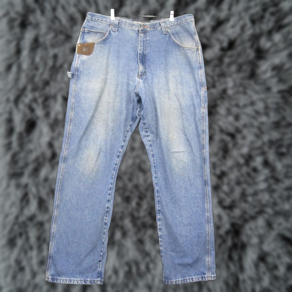 Wrangler VINTAGE Wrangler Riggs Workwear Jeans Carpenter 40x34 Men's 3W020AI Size US 40 / EU 56 - 1 Thumbnail