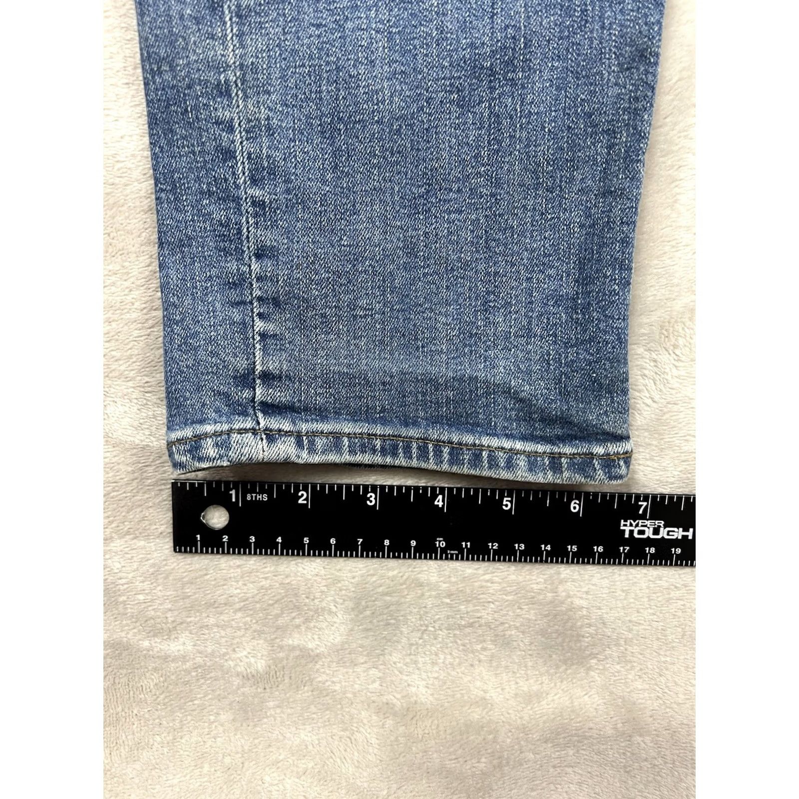 J.Crew J.CREW Jeans Slim Fit Medium Wash Men 33x30 5-Pocket Denim Casual Stretch Jeans Size US 33 - 6 Thumbnail