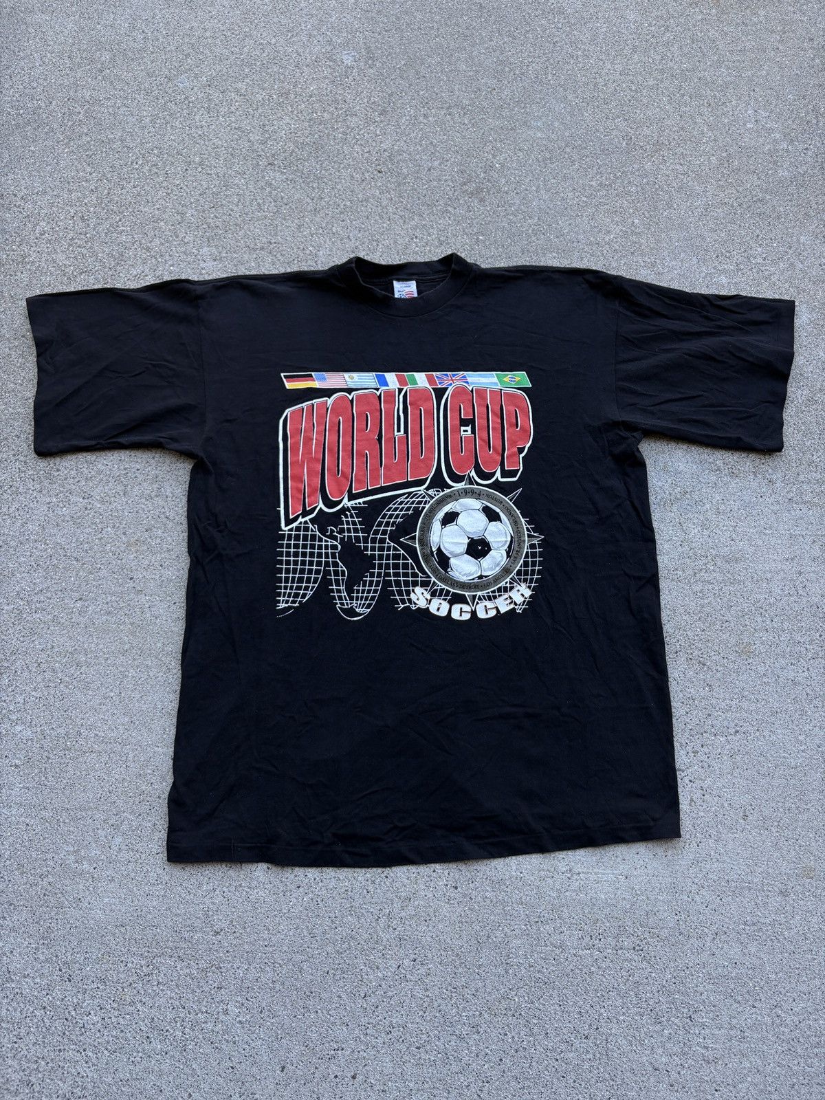 Delta Vintage 1994 USA, Orlando “FIFA World Cup” T-Shirt Size XL Size US XL / EU 56 / 4 - 1 Thumbnail