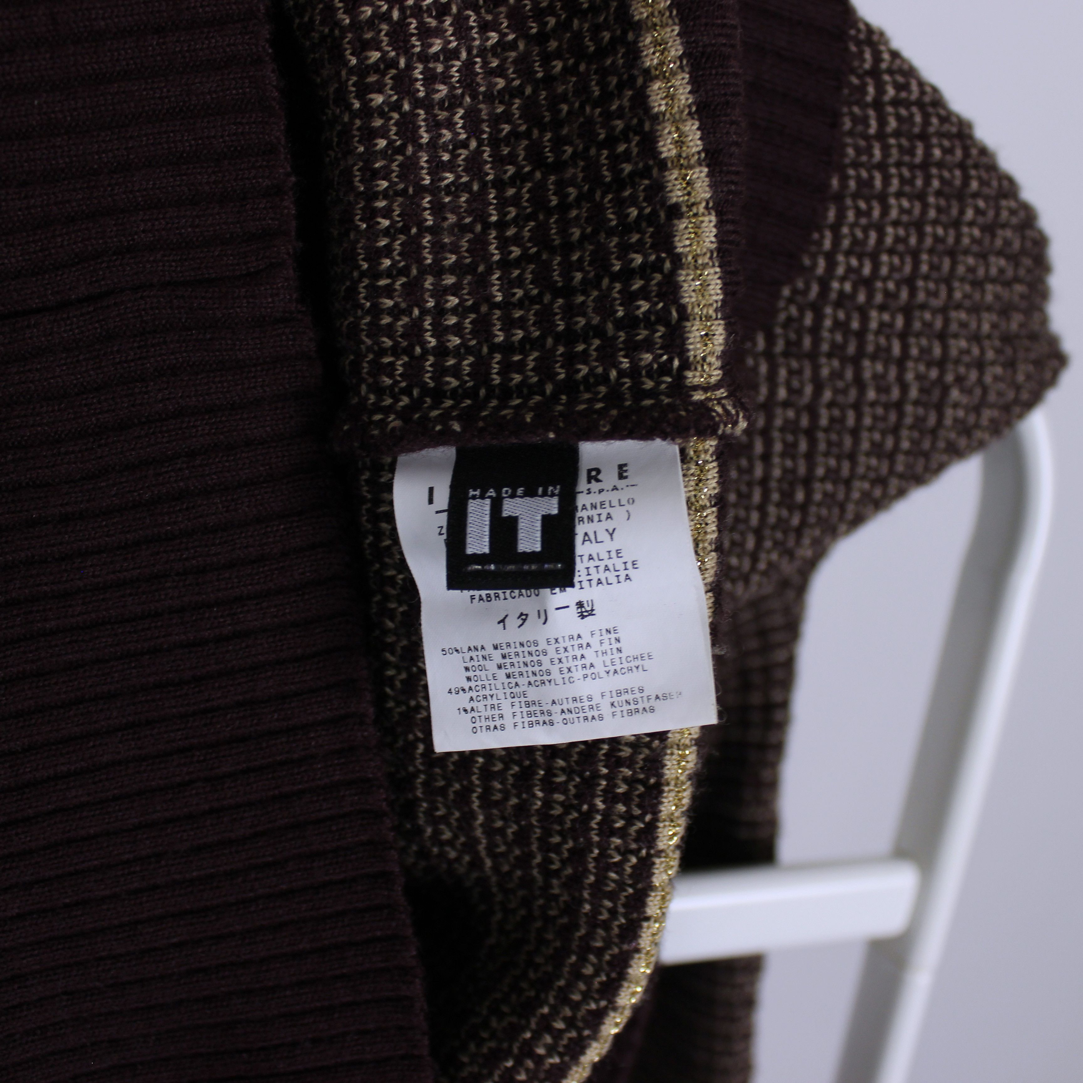 Versace Jeans Couture Versace Jeans Couture sweater jumper L XL wool knitwear Size US XL / EU 56 / 4 - 7 Thumbnail
