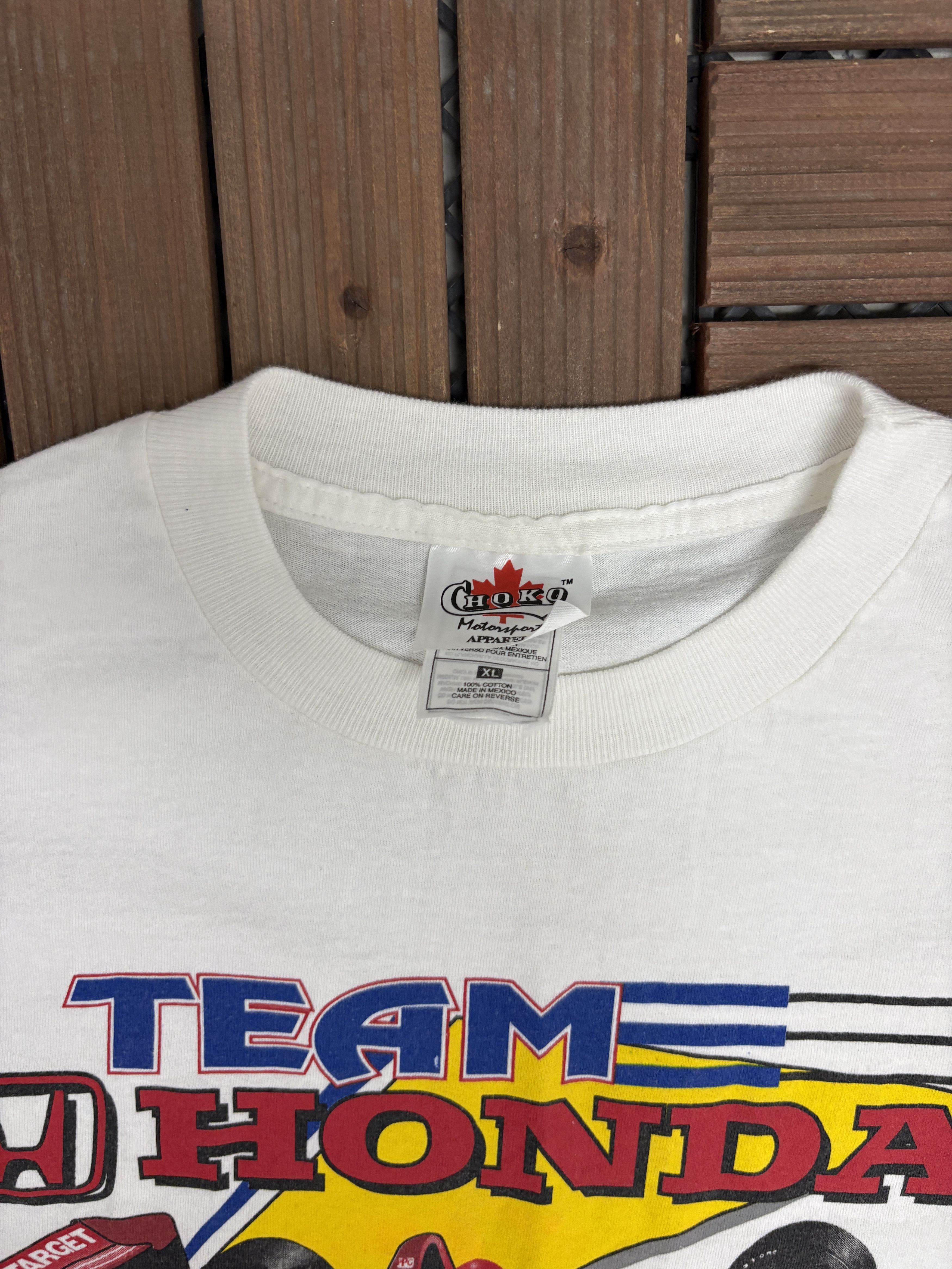 Vintage Team Honda Racing Vintage Racing T-Shirt Tee Size US XL / EU 56 / 4 - 5 Thumbnail