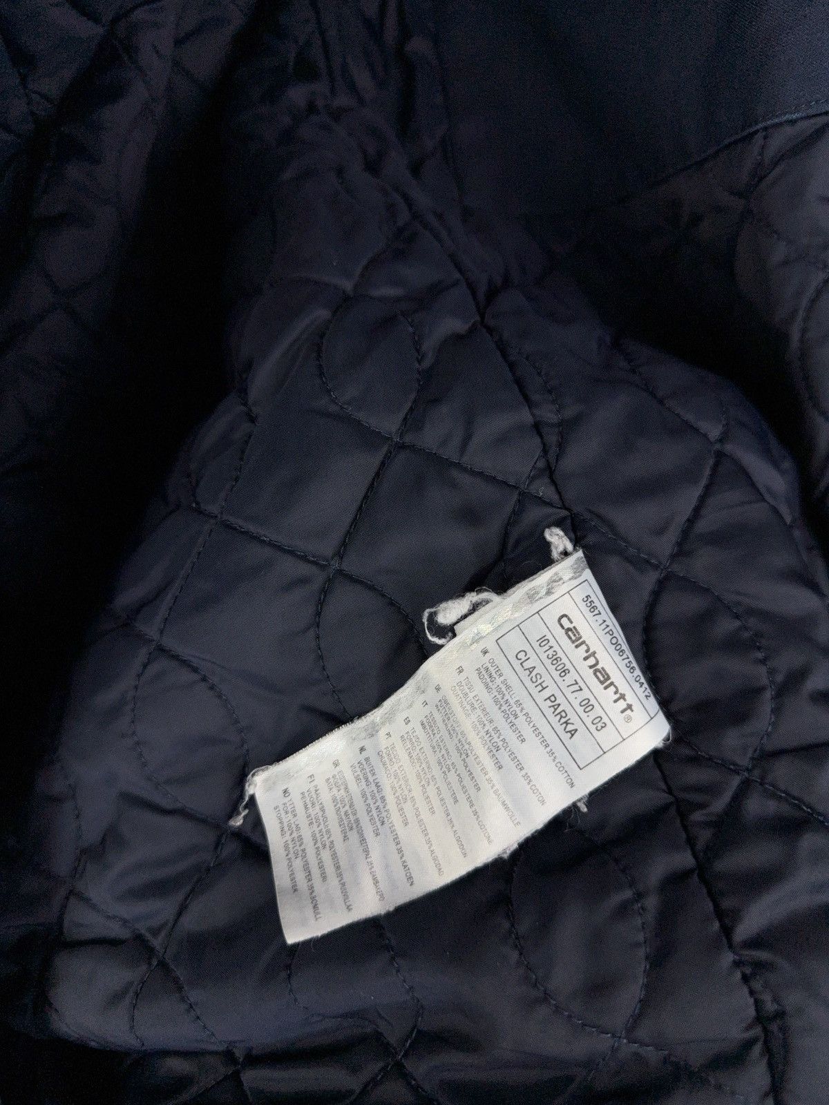 Carhartt × Vintage Vintage 00s Carhartt Clash Parka Work Jacket Size US S / EU 44-46 / 1 - 12 Thumbnail